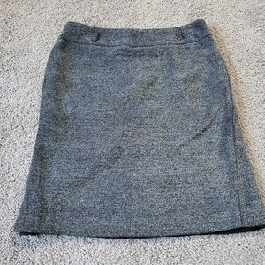 Ann Taylor Petites Classic Gray Women's Skirt 6P